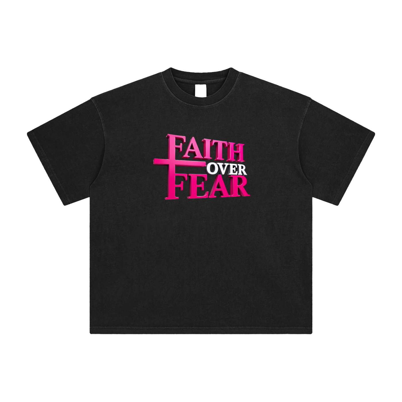 ”Faith Over Fear” Washed T-Shirt