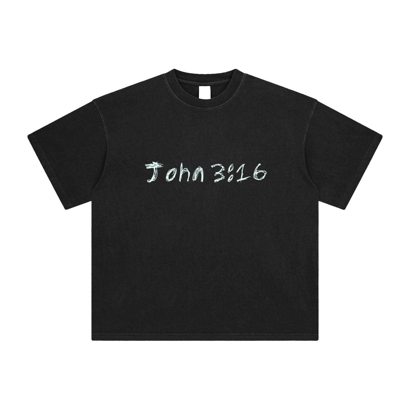 “John 3:16” Washed T-Shirt